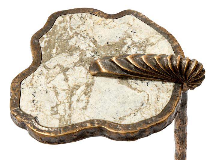 Nautilus Cocktail Table Aged Bronze Zeugma