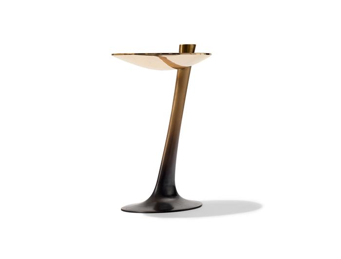 Surf Cocktail Table Dark Bronze To Natural Bronze Gradient