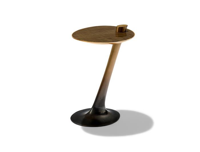 Surf Cocktail Table Dark Bronze To Natural Bronze Gradient