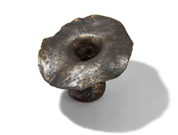 Bronze Glazed Ceramic Vessel 3