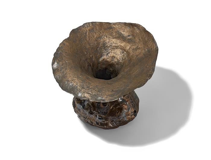 Bronze Glazed Ceramic Vessel 1