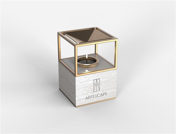 Artiscape Aroma Lamp Travertıne