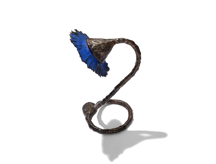 Bloom Light — Dark-Patinated Bronze / Ceramic