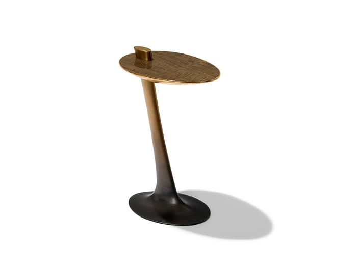Surf Cocktail Table Dark Bronze To Natural Bronze Gradient