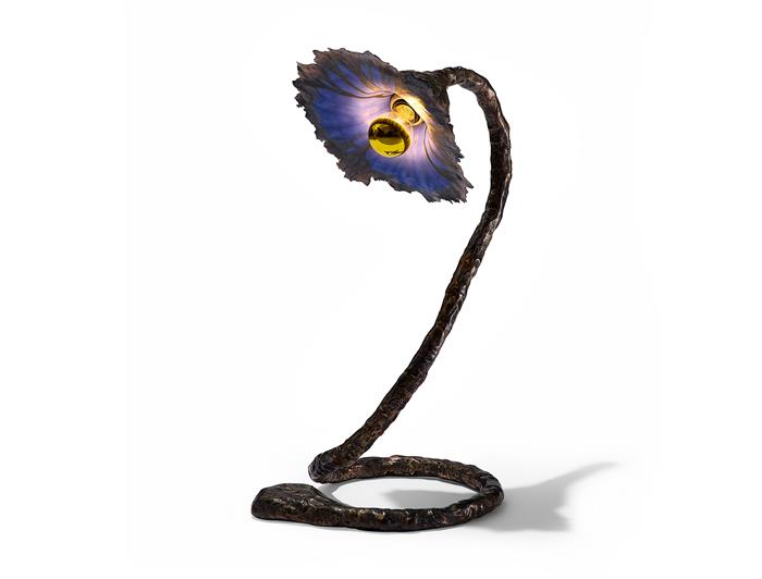 Bloom Light — Dark-Patinated Bronze / Ceramic