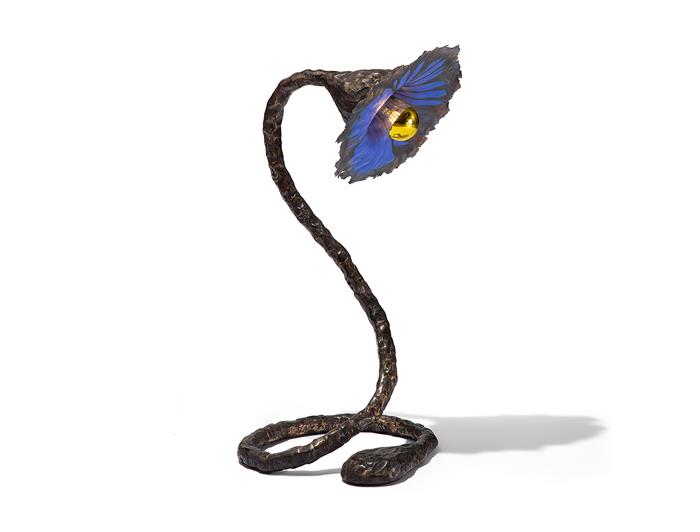 Bloom Light — Dark-Patinated Bronze / Ceramic