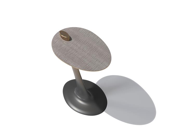 Surf Cocktail Table Dark Bronze To Natural Bronze Gradient