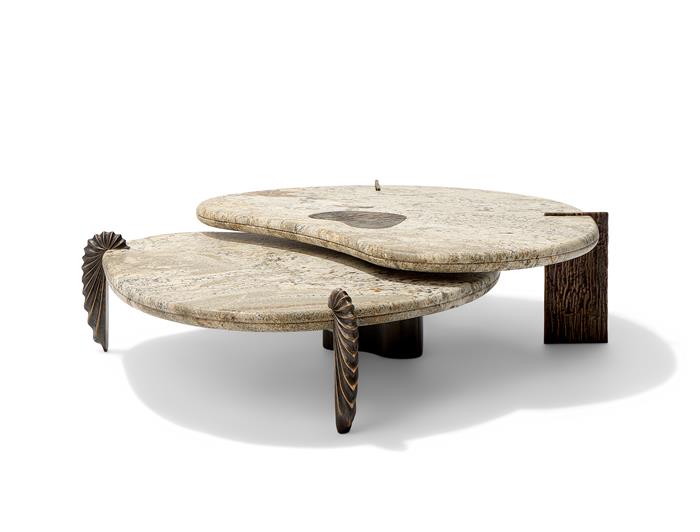 Nautilus Coffee Table Dark Bronze