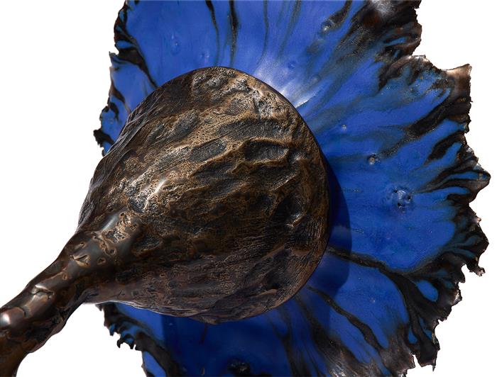 Bloom Light — Dark-Patinated Bronze / Ceramic