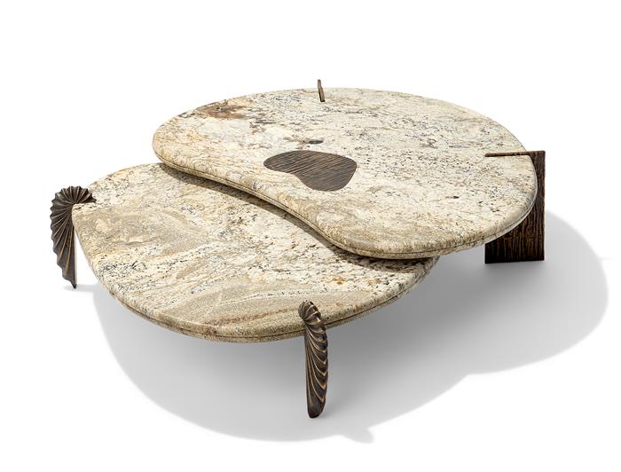 Nautilus Coffee Table Dark Bronze