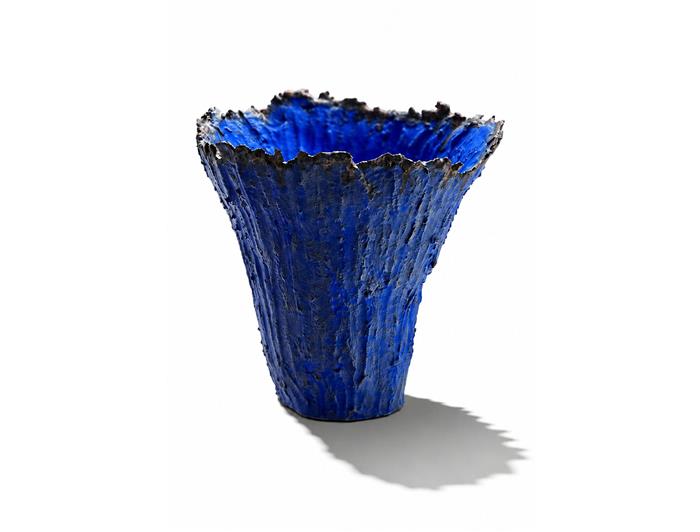 Cobalt Ceramic Vase