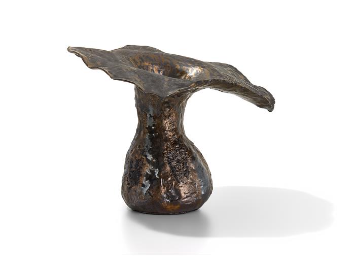 Bronze Glazed Ceramic Vessel 2
