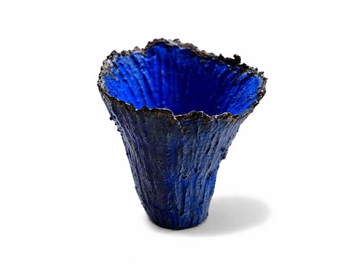 Cobalt Ceramic Vase
