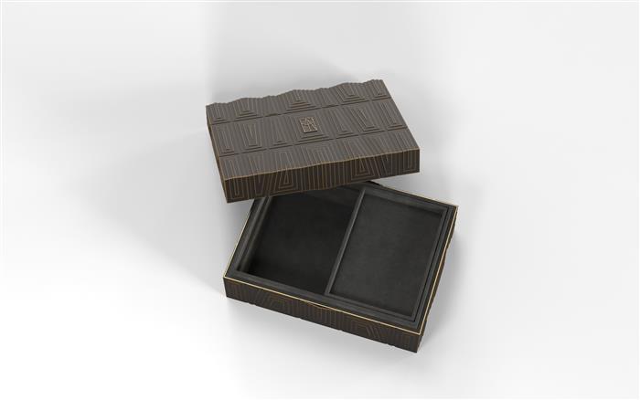 Dark Bronze Pyramid Box