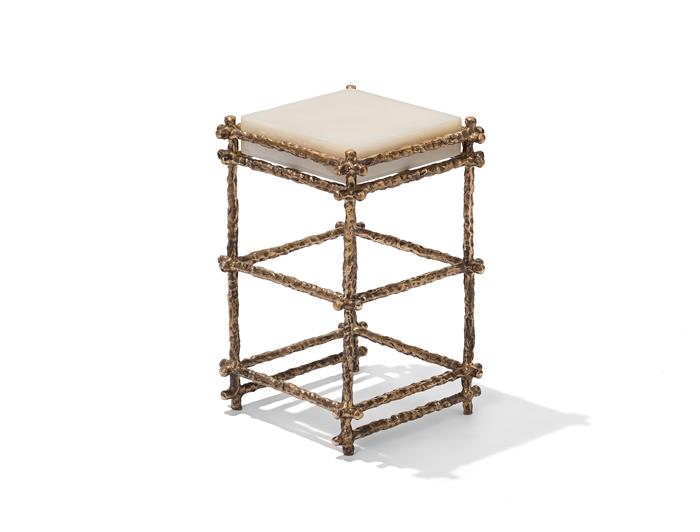 Draft Cocktail Table Natural Bronze