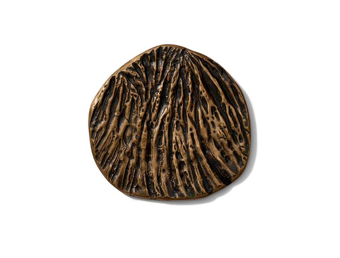 Erosion Coaster Aged Bronze