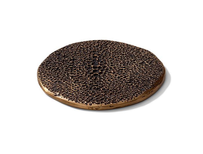 Hive Coaster Aged Bronze
