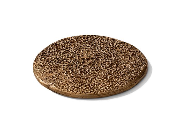 Hive Coaster Natural Bronze