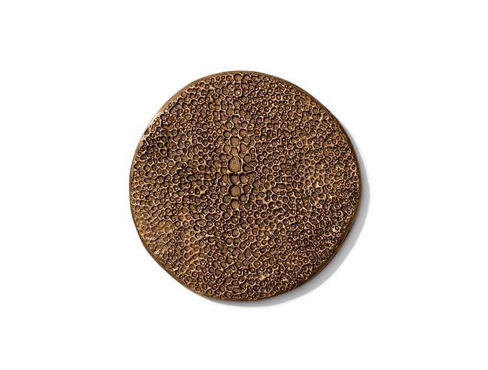 Hive Coaster Natural Bronze
