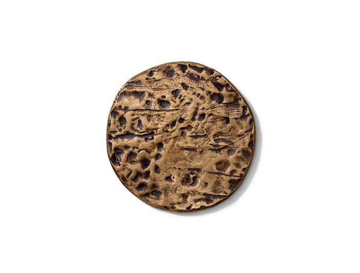 Molten Coaster Aged Bronze