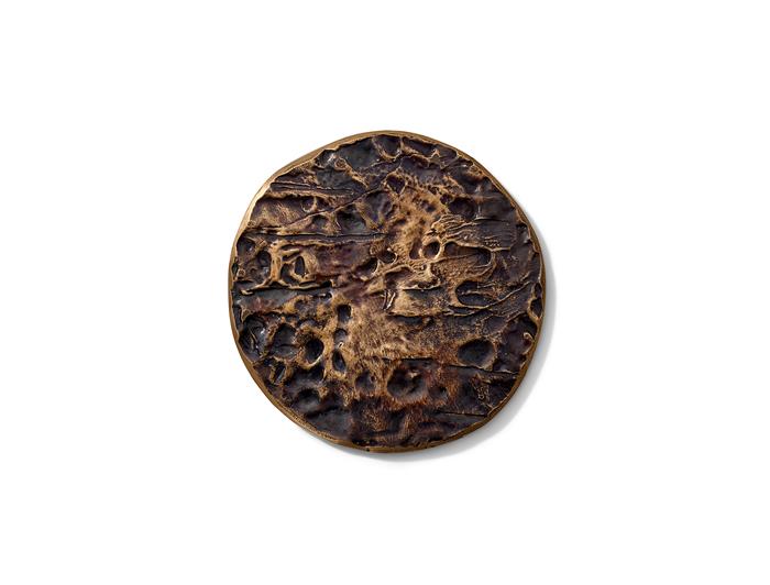 Molten Coaster Dark Bronze