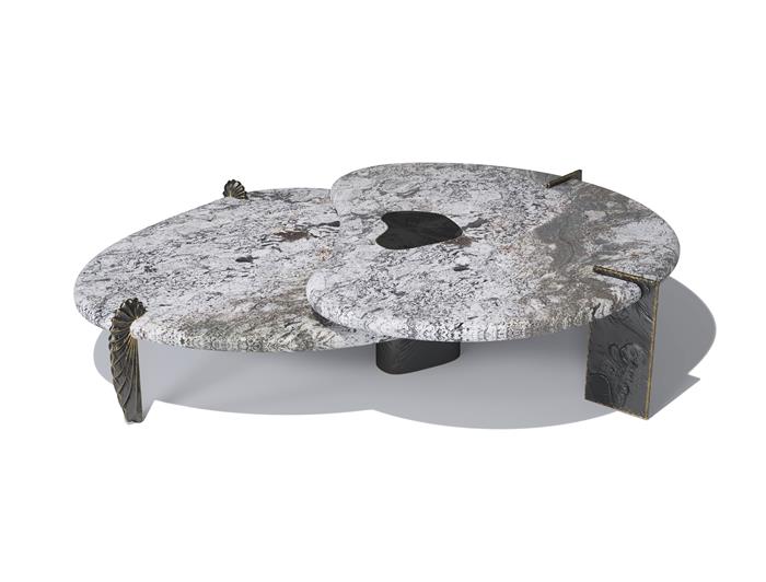 Nautilus Coffee Table Dark Bronze