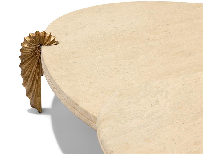 Nautilus Coffee Table Natural Bronze