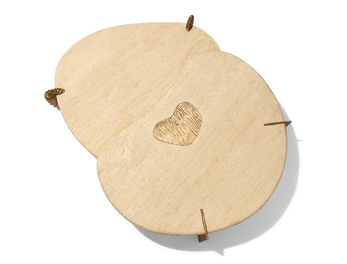 Nautilus Coffee Table Natural Bronze
