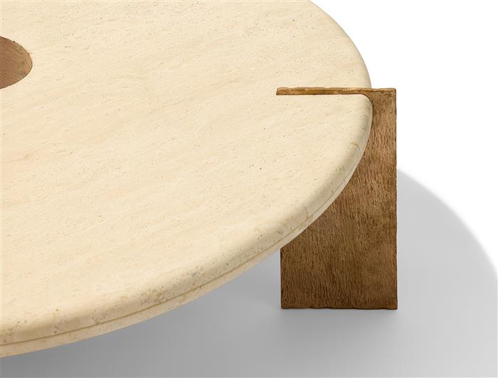 Nautilus Coffee Table Natural Bronze