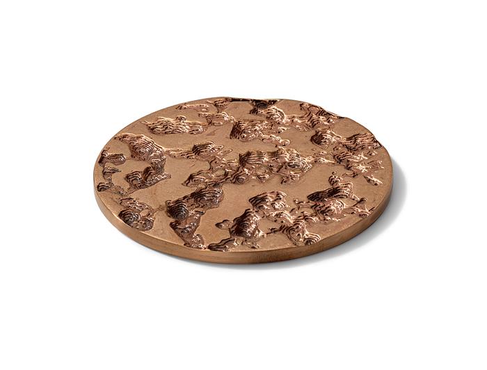 Rock Coaster Natural Bronze