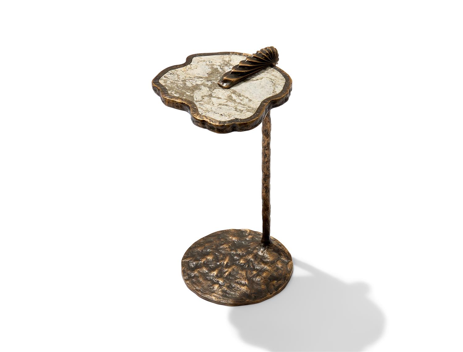 Nautilus Cocktail Table Aged Bronze Zeugma