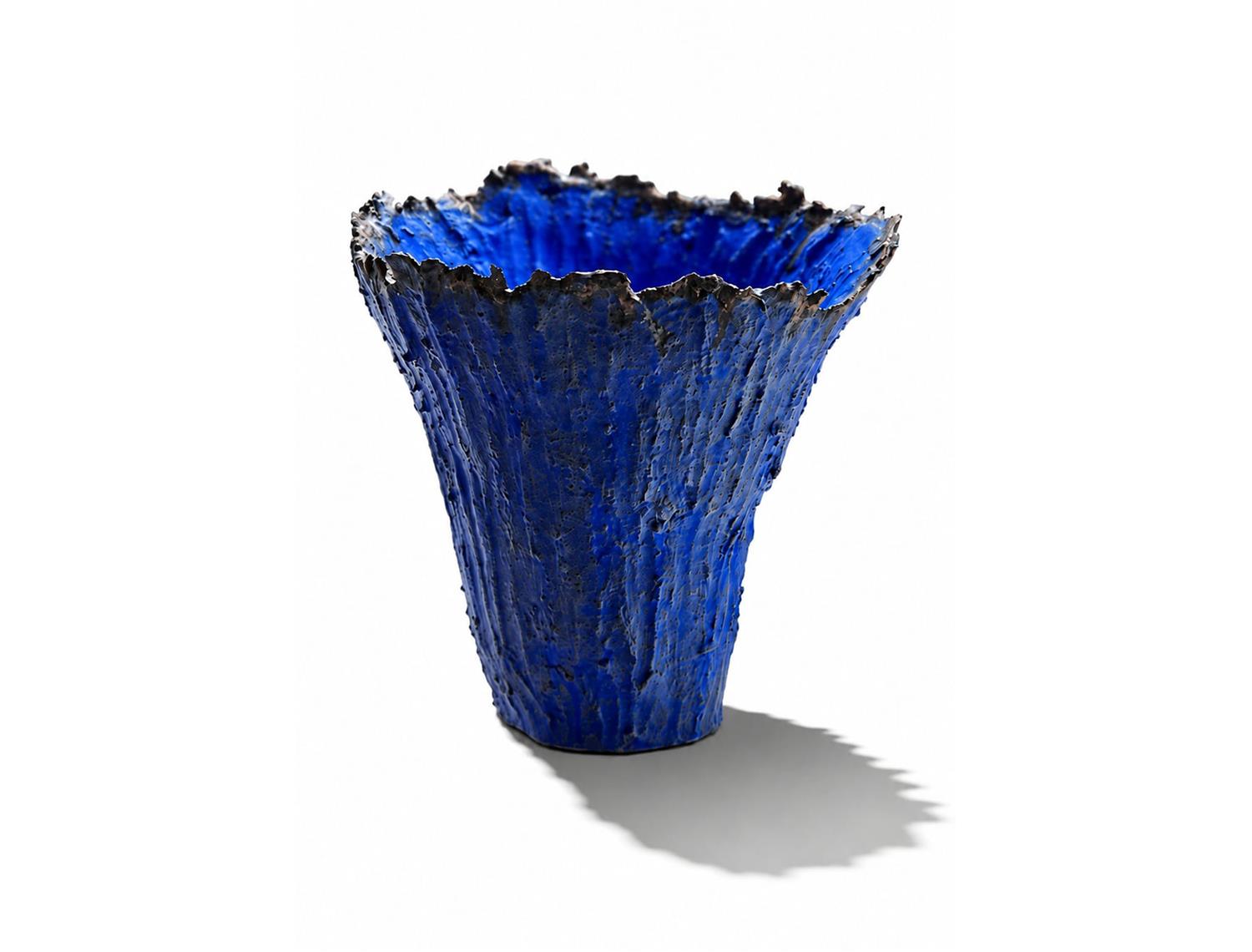 Cobalt Ceramic Vase