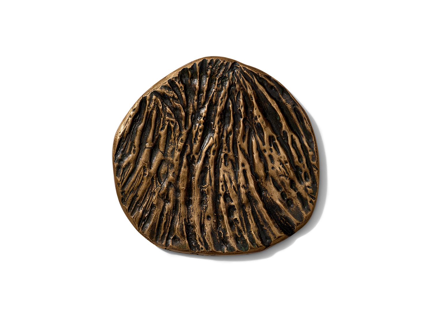 Erosion Coaster Aged Bronze