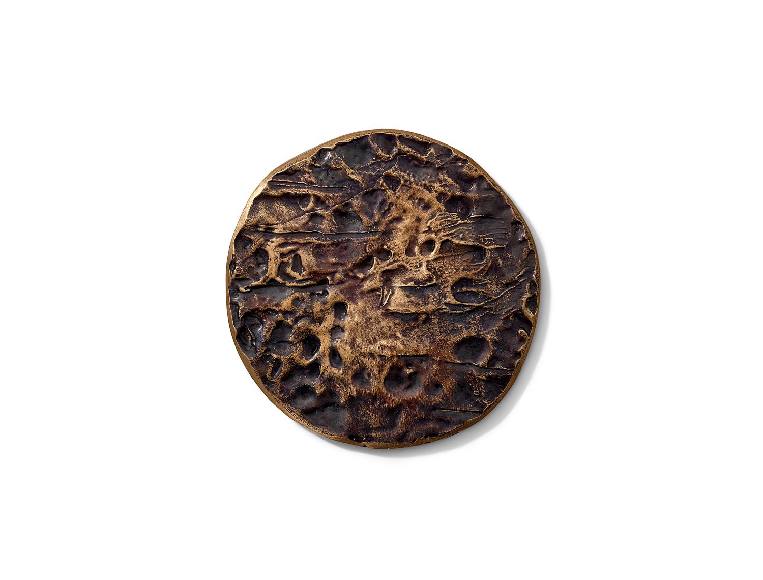 Molten Coaster Dark Bronze