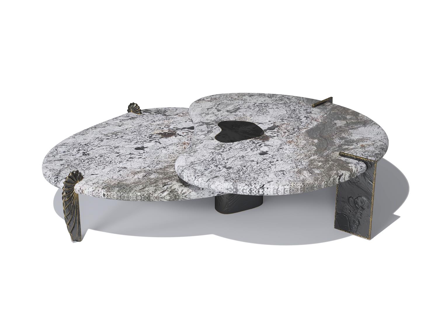 Nautilus Coffee Table Dark Bronze