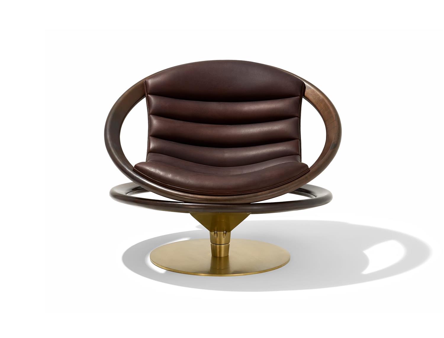 Ring Chair — Oxidized Aluminum
